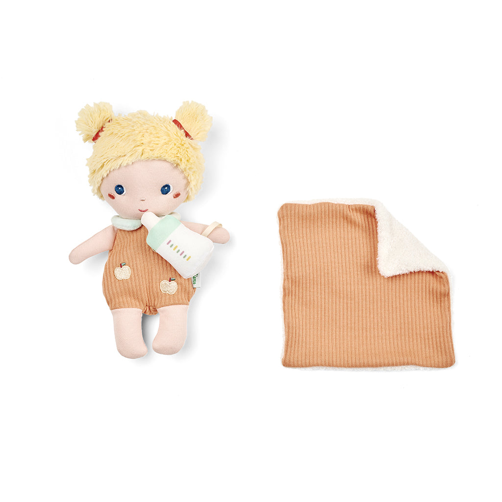 Lilliputiens Mela Doll in Basket, 21 cm