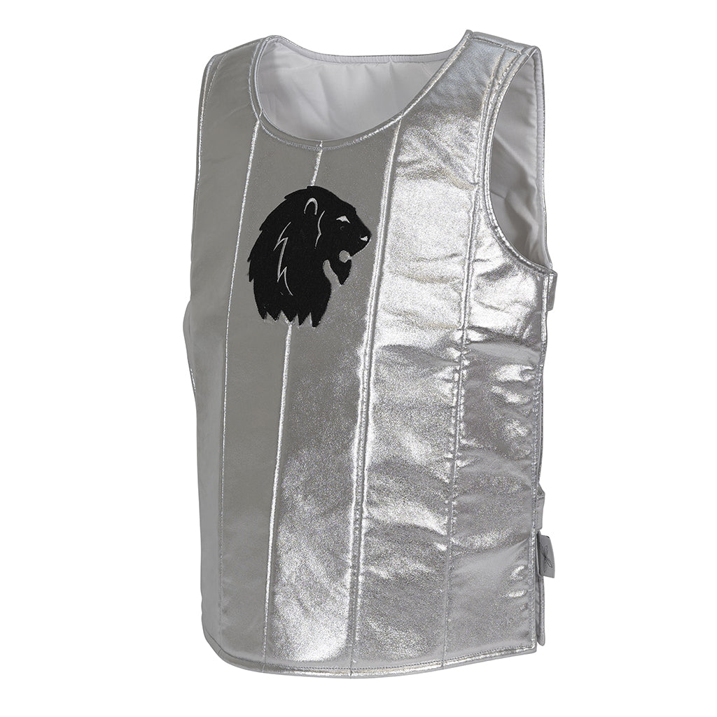 By Astrup Dress-Up – Knight’s Armor, Silver Vest – For Children Aged 3 and Up