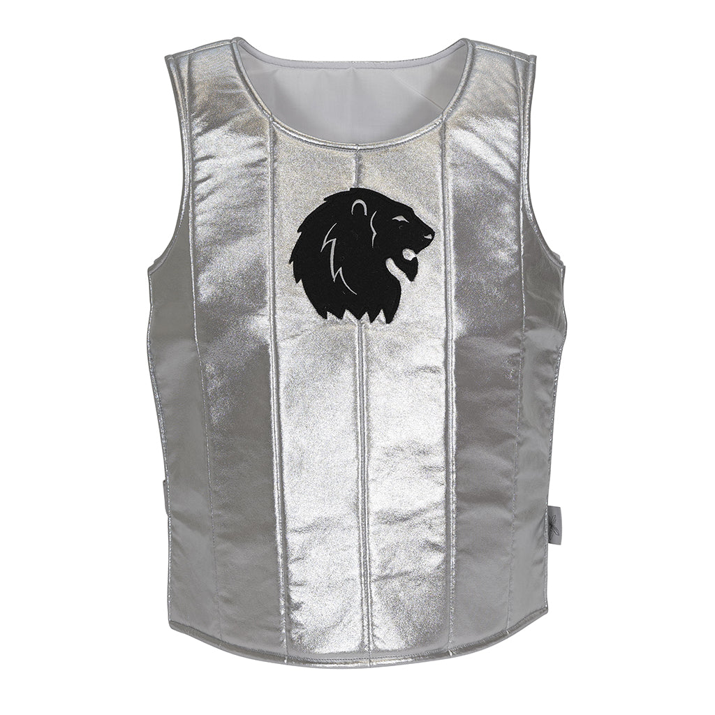 By Astrup Dress-Up – Knight’s Armor, Silver Vest – For Children Aged 3 and Up