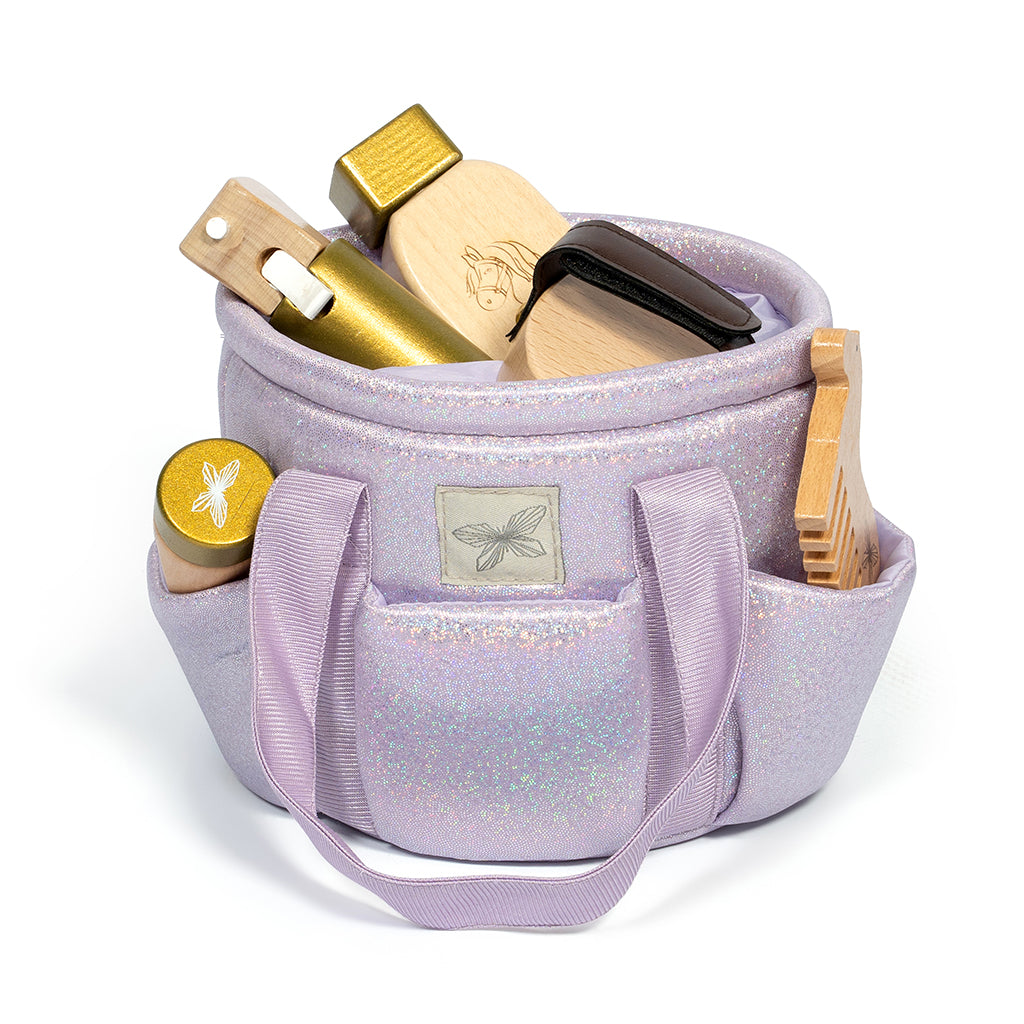 By Astrup Hobby Horse Grooming Bag, Purple - Without Accessories