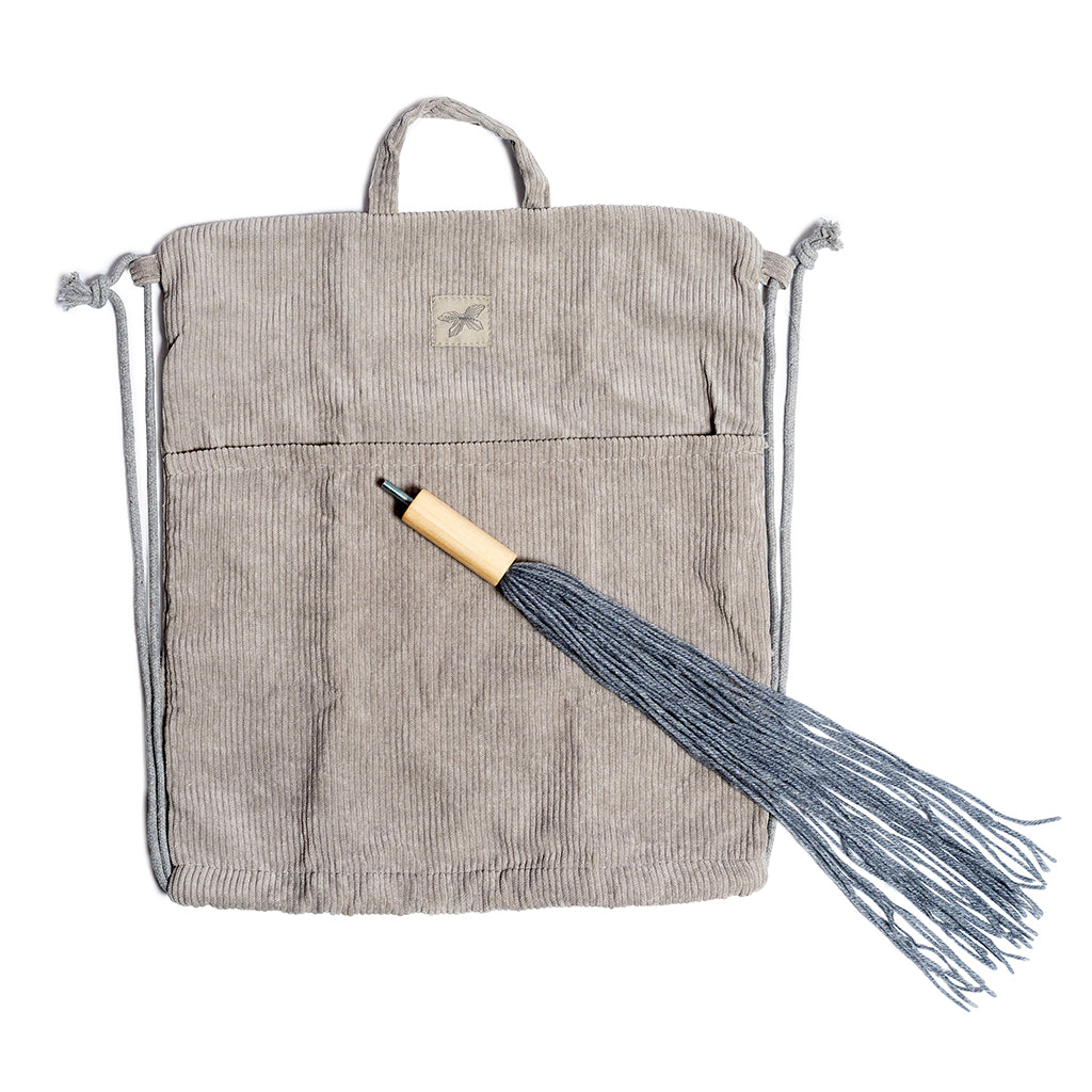 By Astrup Hobby Horse with Tail and Backpack, Dapple Gray - Star