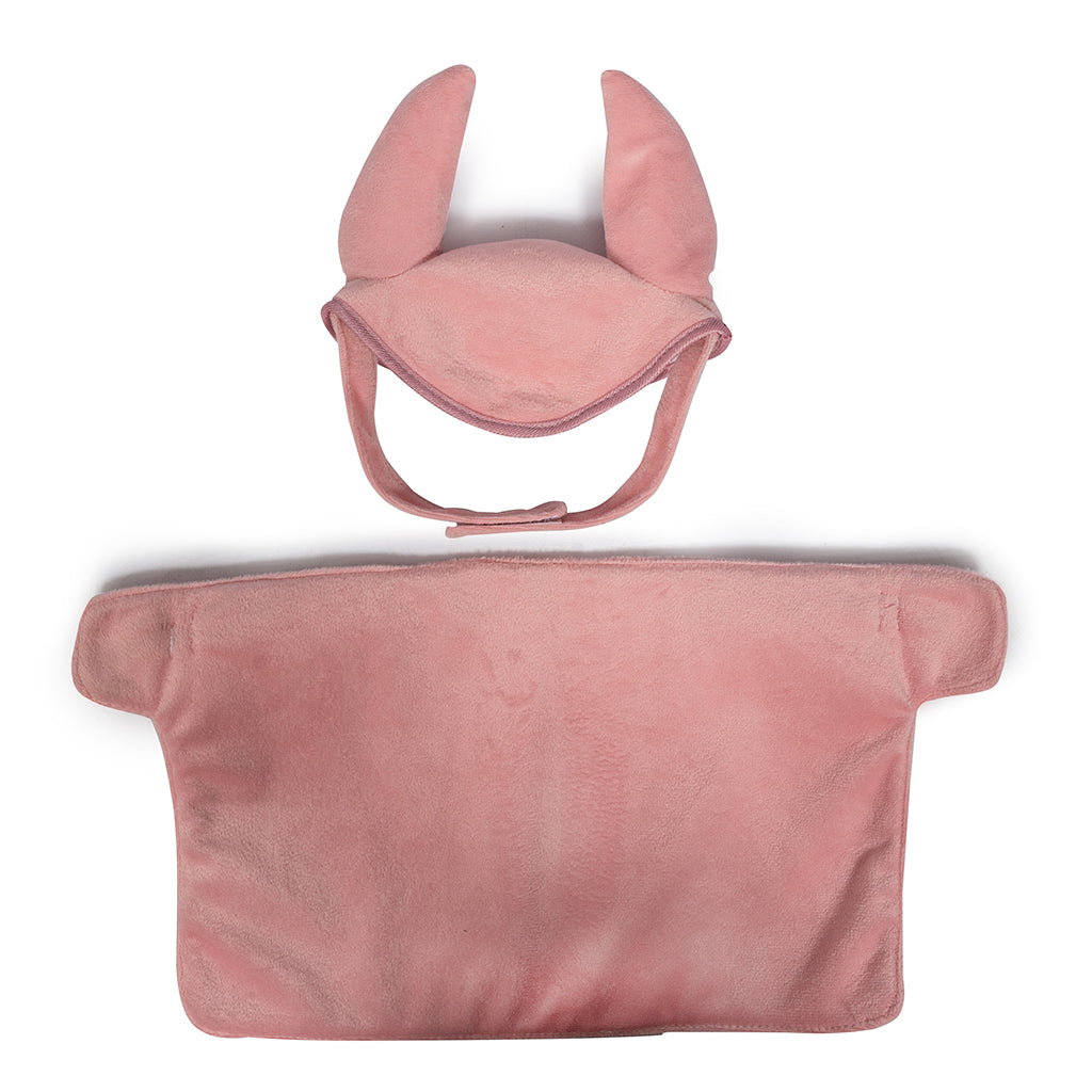 By Astrup Accessories for Hobby Horse, Blanket and Hood - Pink