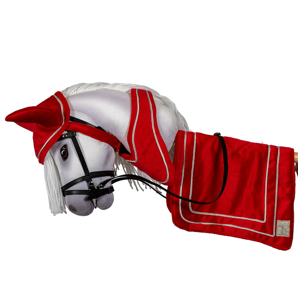 By Astrup Accessories for Hobby Horse, Competition Set - Red
