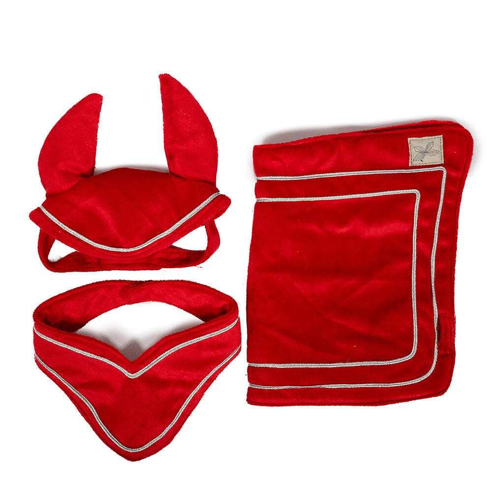 By Astrup Accessories for Hobby Horse, Competition Set - Red