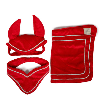 By Astrup Accessories for Hobby Horse, Competition Set - Red