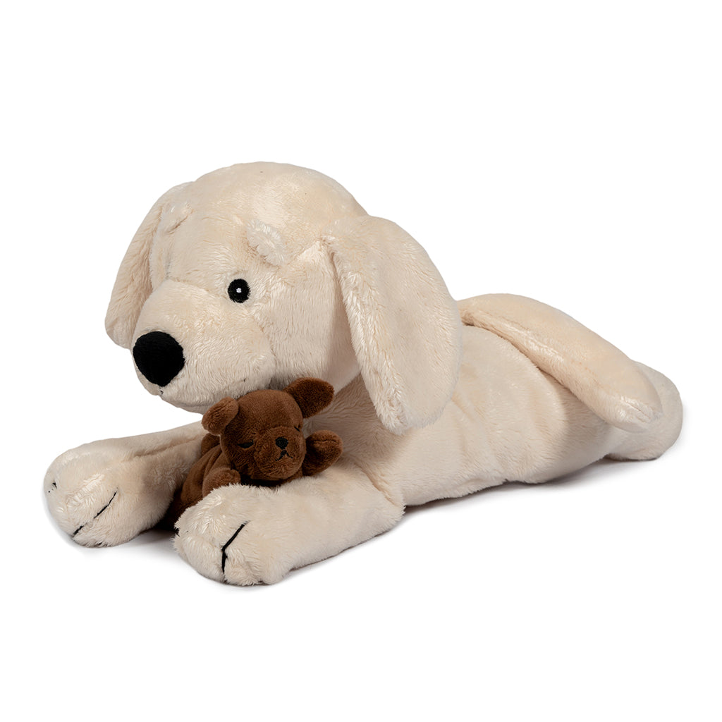 By Astrup Plush Dog with Puppies