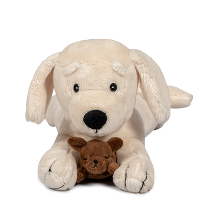 By Astrup Plush Dog with Puppies