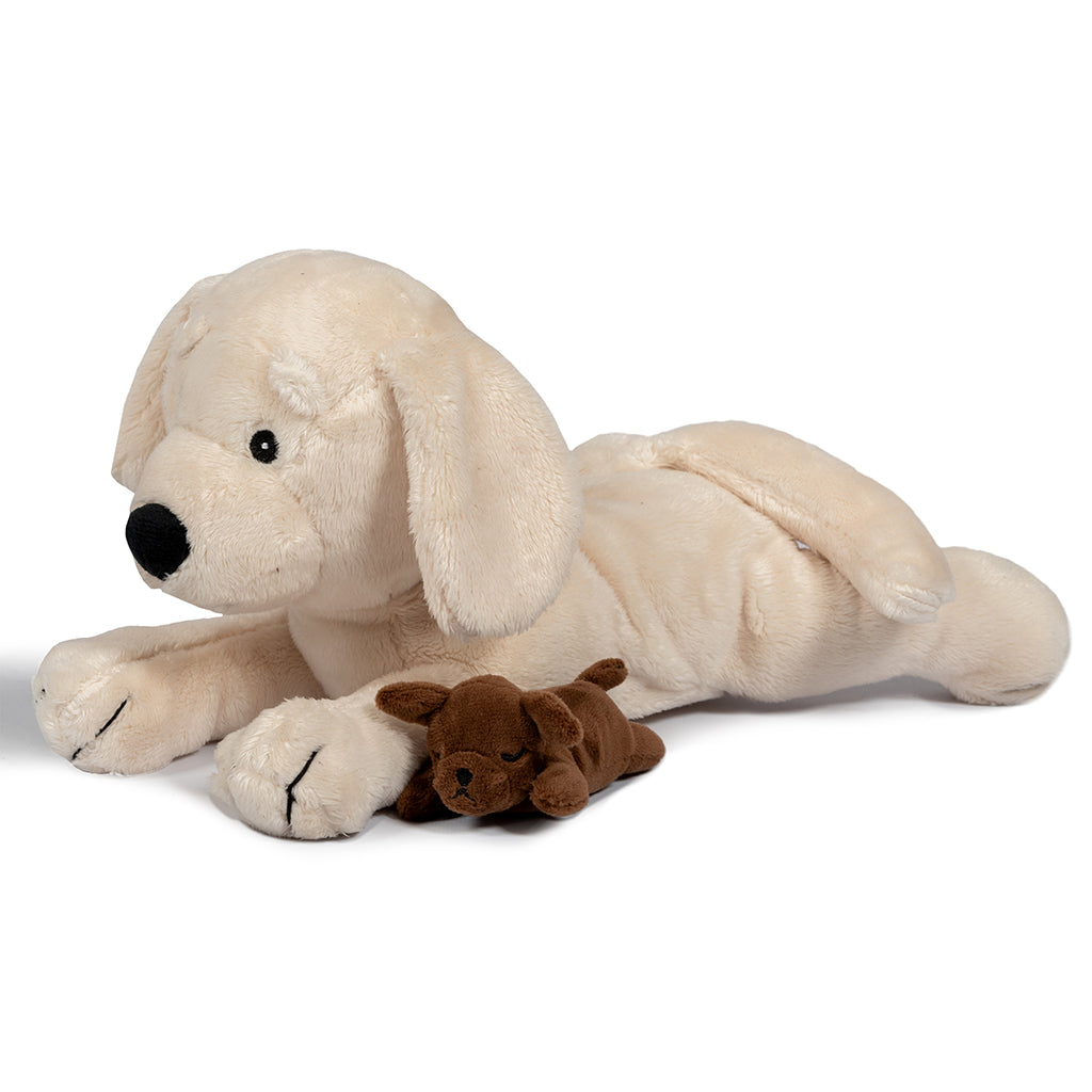 By Astrup Plush Dog with Puppies