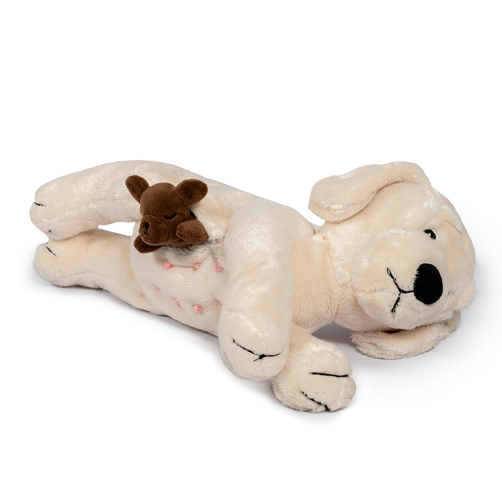 By Astrup Plush Dog with Puppies