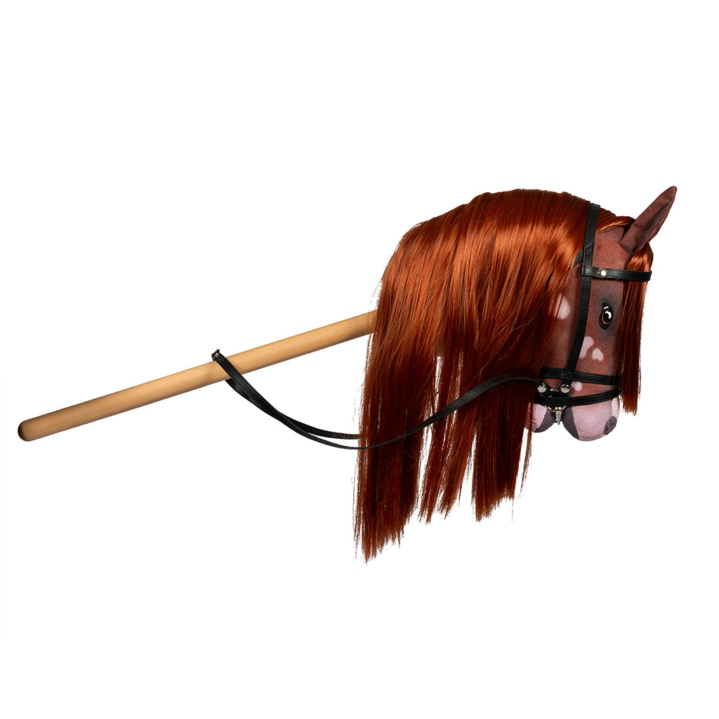 By Astrup Hobby Horse, Coco - Red-brown/white