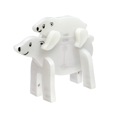 Magna-Tiles Magnetic Building Set, Arctic Animals - 25 Pieces