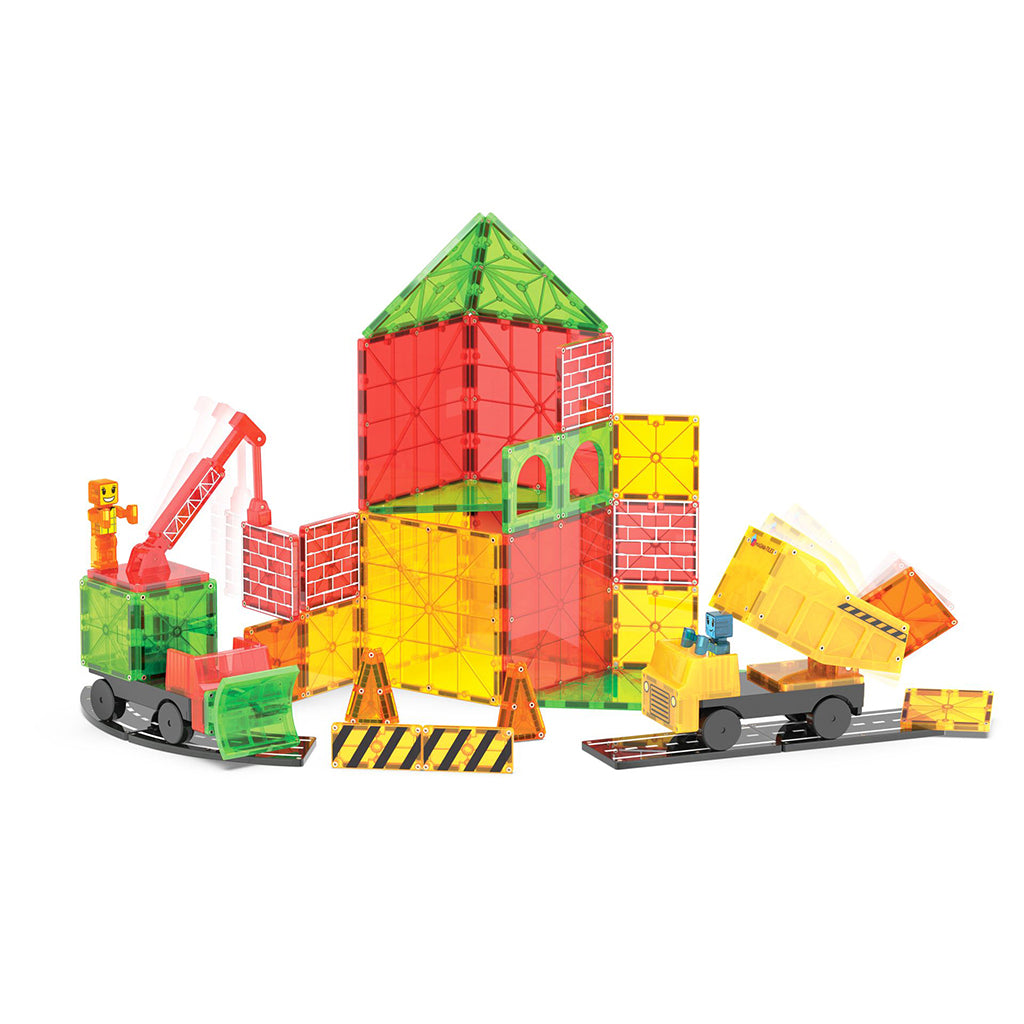 Magna-Tiles Building Plate Set XL, Magnetic Construction Set with 50 Pieces