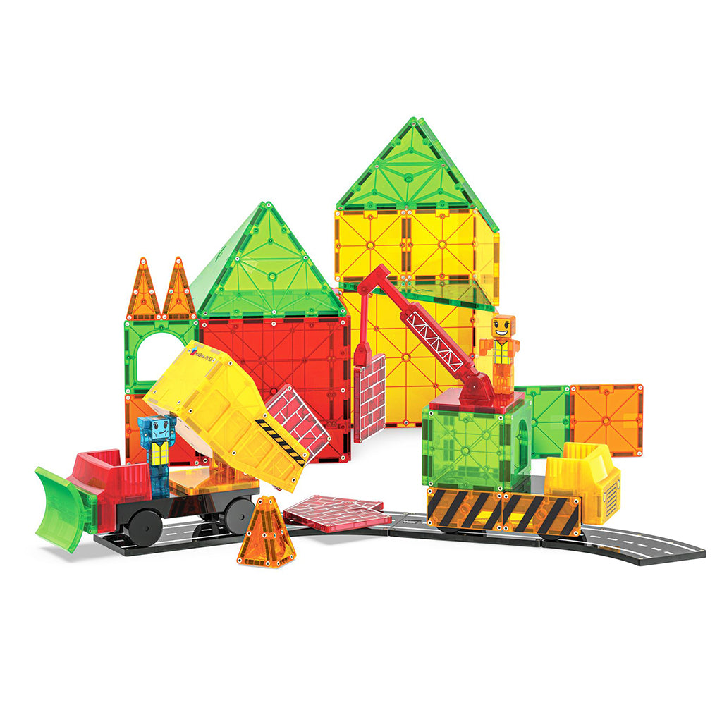 Magna-Tiles Building Plate Set XL, Magnetic Construction Set with 50 Pieces