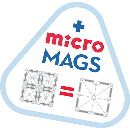 Magna-Tiles Magnetic Building Set, Rail Racer - Pieces