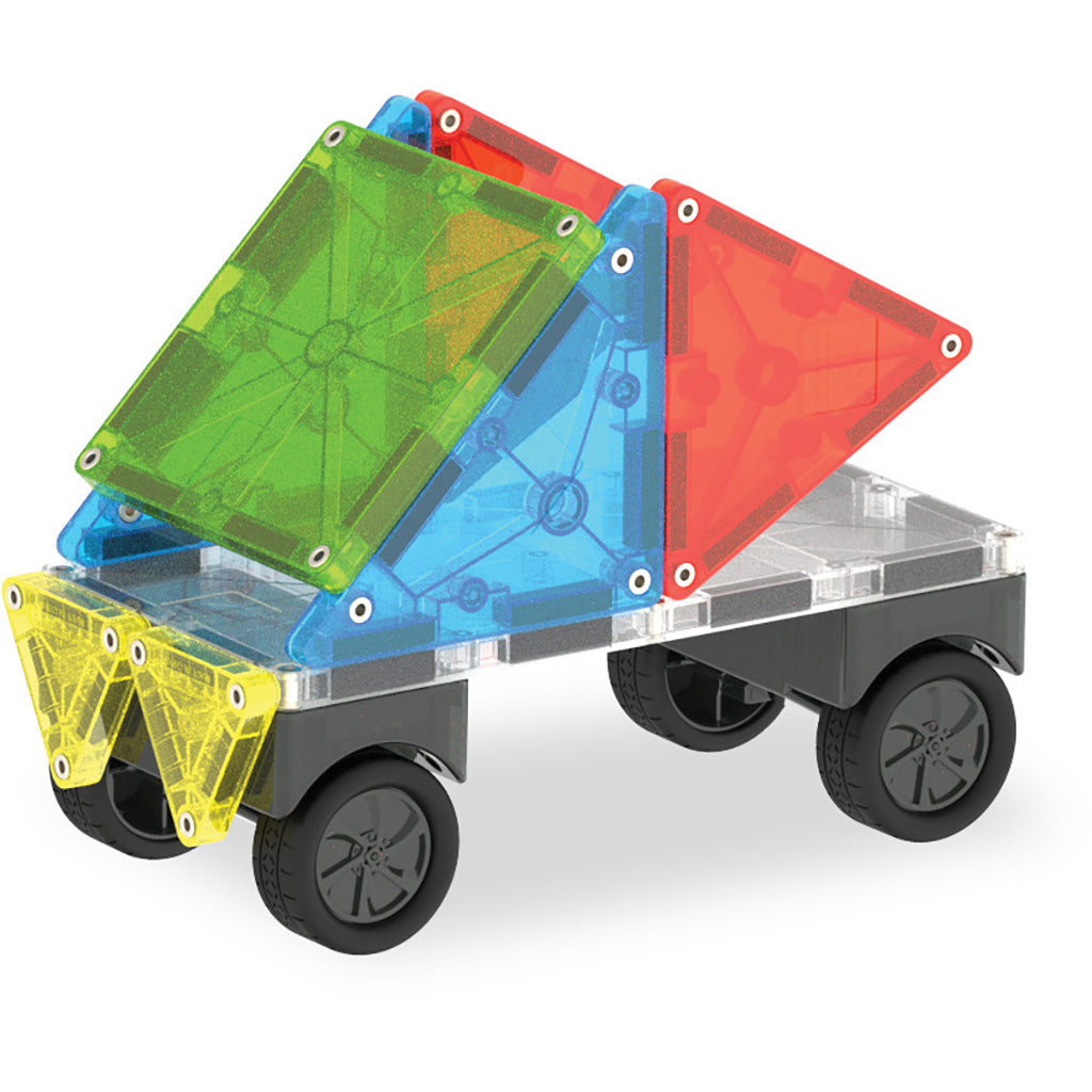 Magna-Tiles Magnetic Building Set, City Center - 110 Pieces