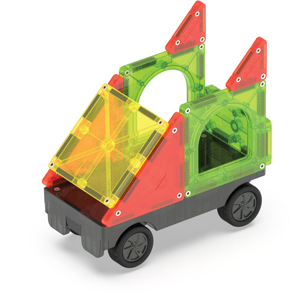 Magna-Tiles Magnetic Building Set, City Center - 110 Pieces