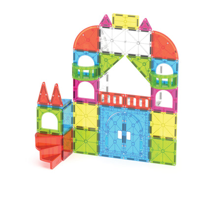 Magna-Tiles Magnetic Building Set, City Center - 110 Pieces