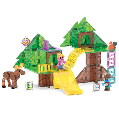 Magna-Tiles magnetisk byggesæt, Tree Top Adventure m 42 dele