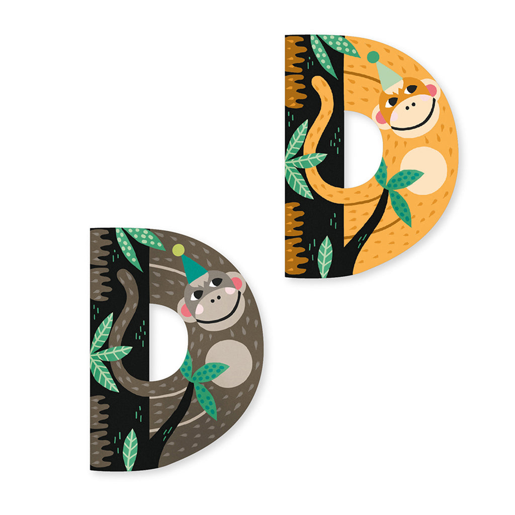 Vilac Animal Alphabet Letters, Design by Michelle Carlslund – A–Z