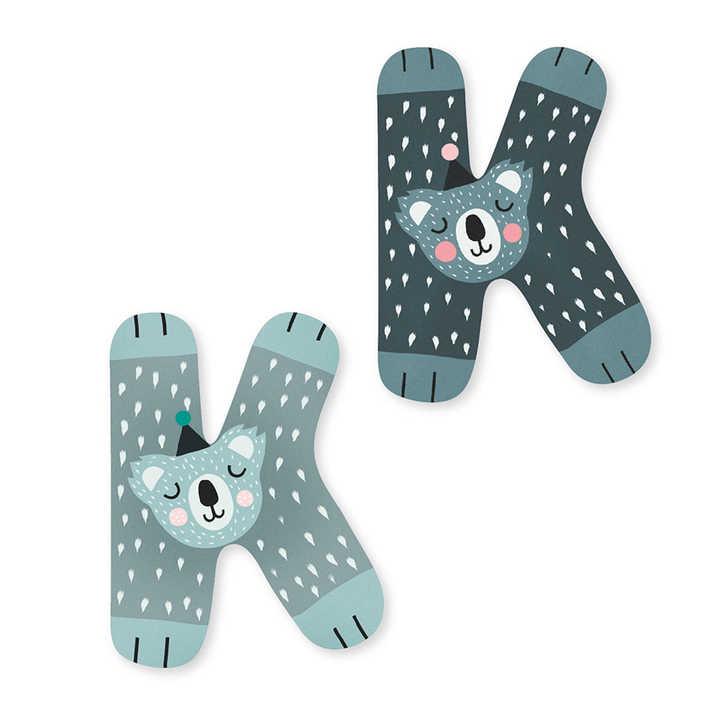 Vilac Animal Alphabet Letters, Design by Michelle Carlslund – A–Z