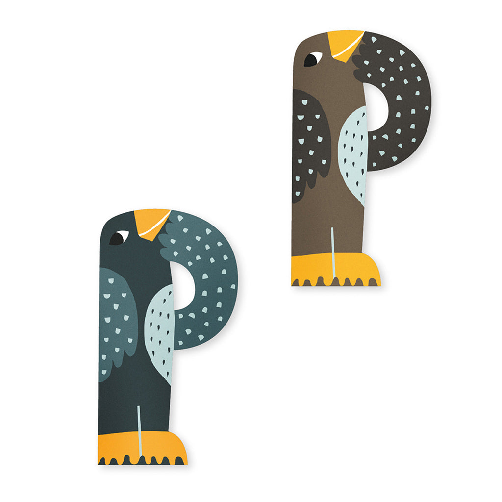 Vilac Animal Alphabet Letters, Design by Michelle Carlslund – A–Z