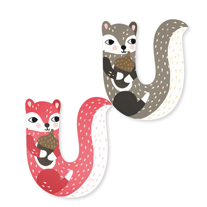 Vilac Animal Alphabet Letters, Design by Michelle Carlslund – A–Z