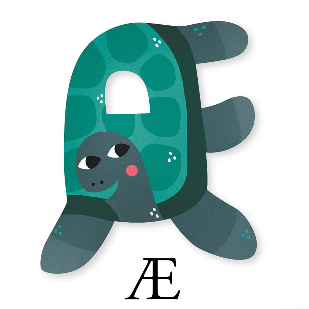 Vilac Animal Alphabet Letters, Design by Michelle Carlslund – A–Z
