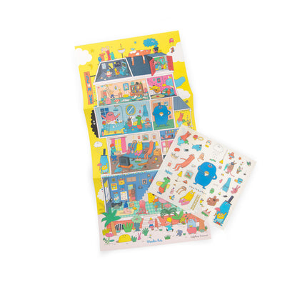 Moulin Roty - Transfer Stickers - Home of the Schmoucks - Les Schmouks