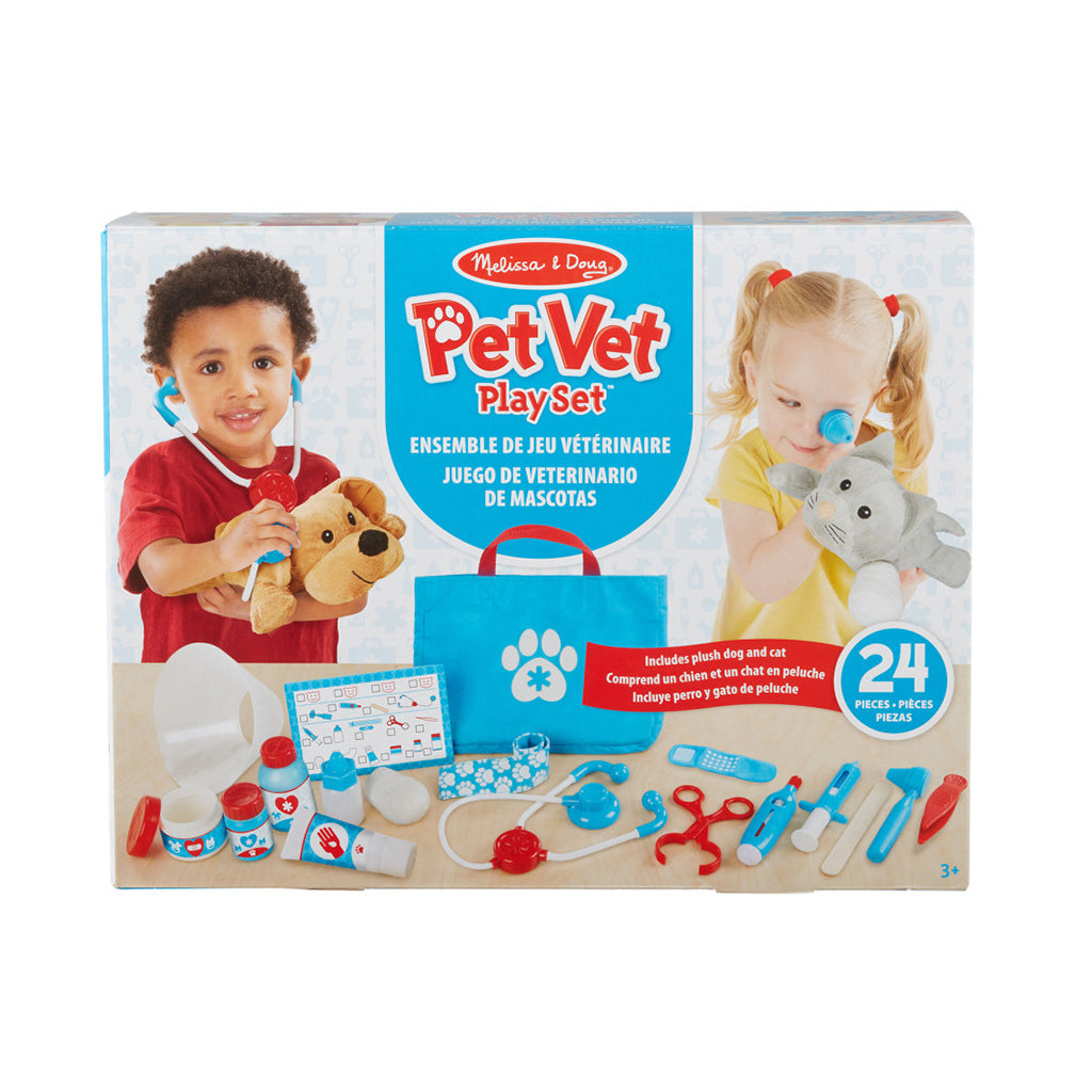Melissa &amp; Doug Veterinarian Set with 24 Pieces