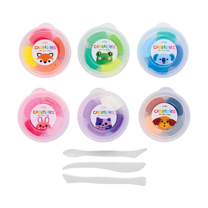 Ooly Self-Hardening Clay, Deluxe Kit 24 Colors - Creatibles