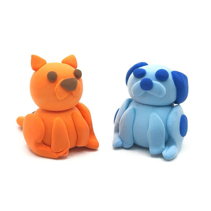 Ooly Self-Hardening Clay - Pet BFFs 4 Colors - Creatibles
