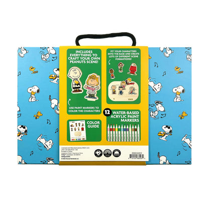 Ooly 3D Cartoon Wooden Decoration Set, Peanuts