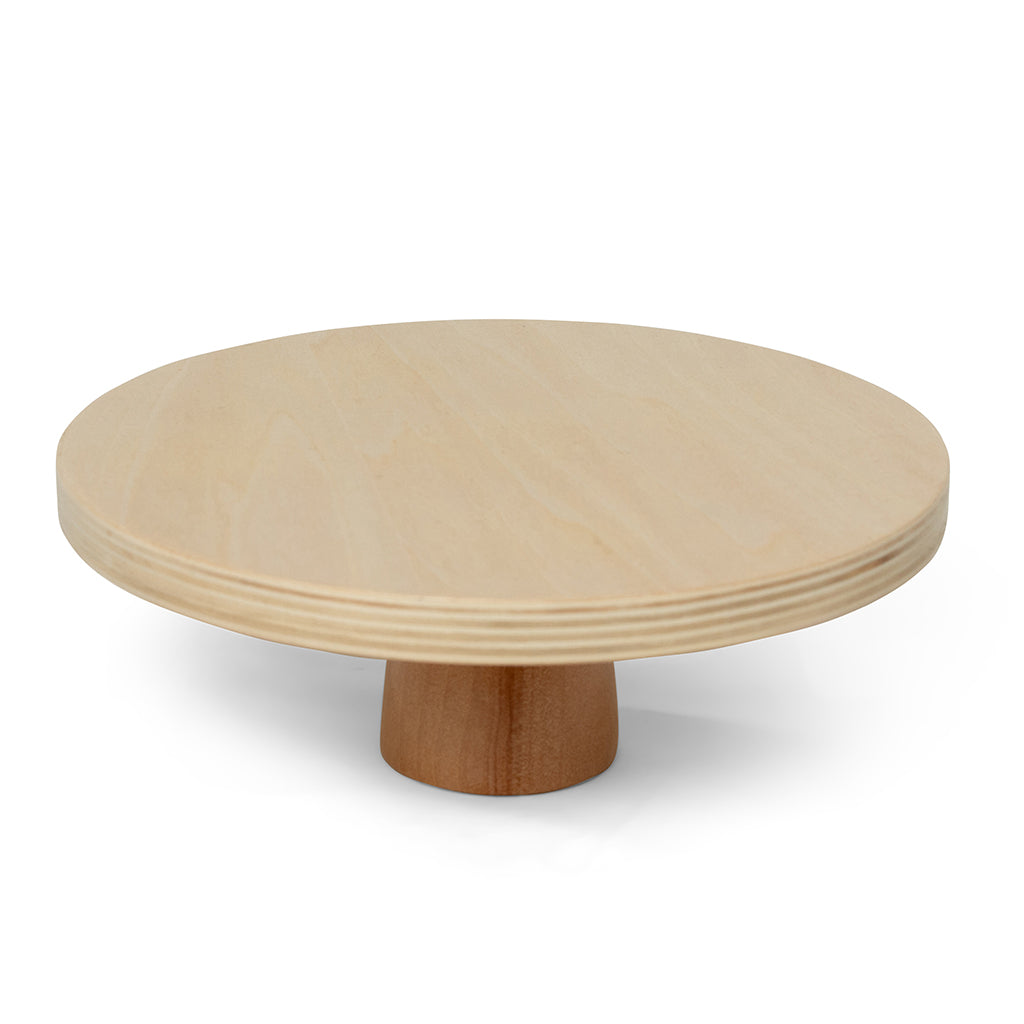 Mamamemo Wooden Play Food, Cupcakes on Cake Stand