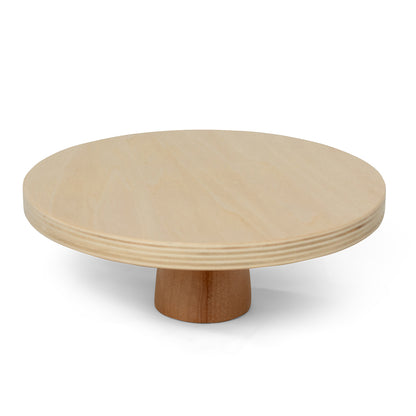 Mamamemo Wooden Play Food, Cupcakes on Cake Stand