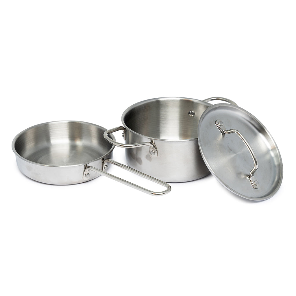 MaMaMeMo Metal Pot and Pan Set