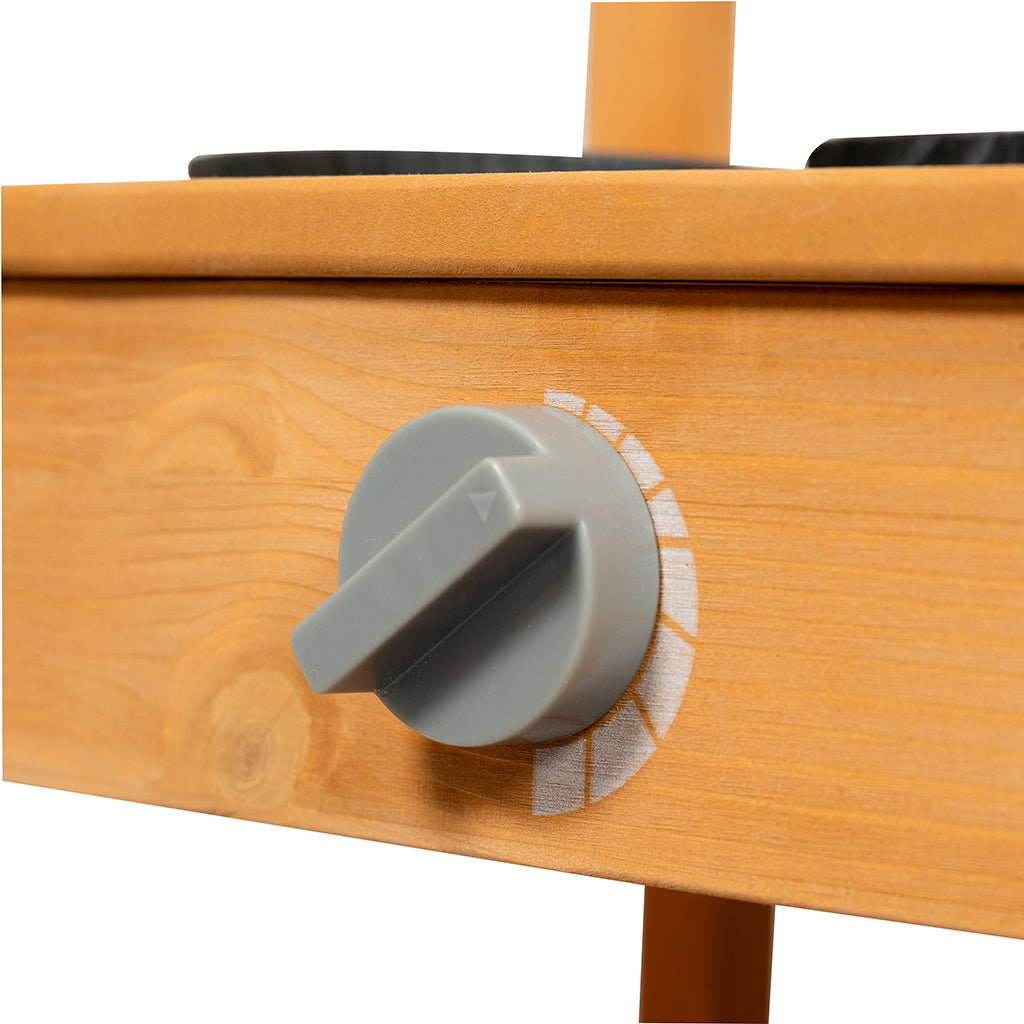 Mamamemo Mud Kitchen, Wooden Outdoor Kitchen for Mud Play