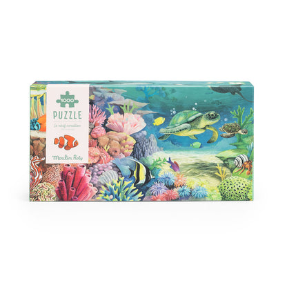 Moulin Roty - Puzzle 1000 pcs - Coral Reef - Tout autour du monde
