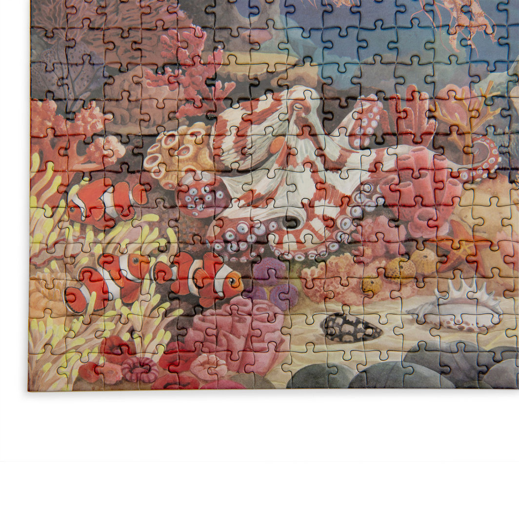 Moulin Roty - Puzzle 1000 pcs - Coral Reef - Tout autour du monde