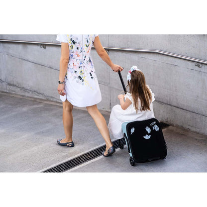 Micro Trolley Eazy Ride-On, Suitcase for Children to Sit On – Frosty Blue