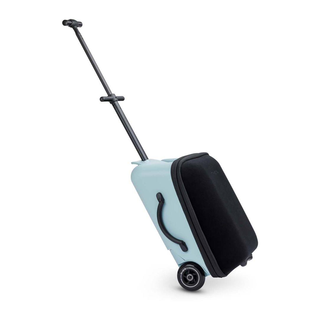 Micro Trolley Eazy Ride-On, Suitcase for Children to Sit On – Frosty Blue