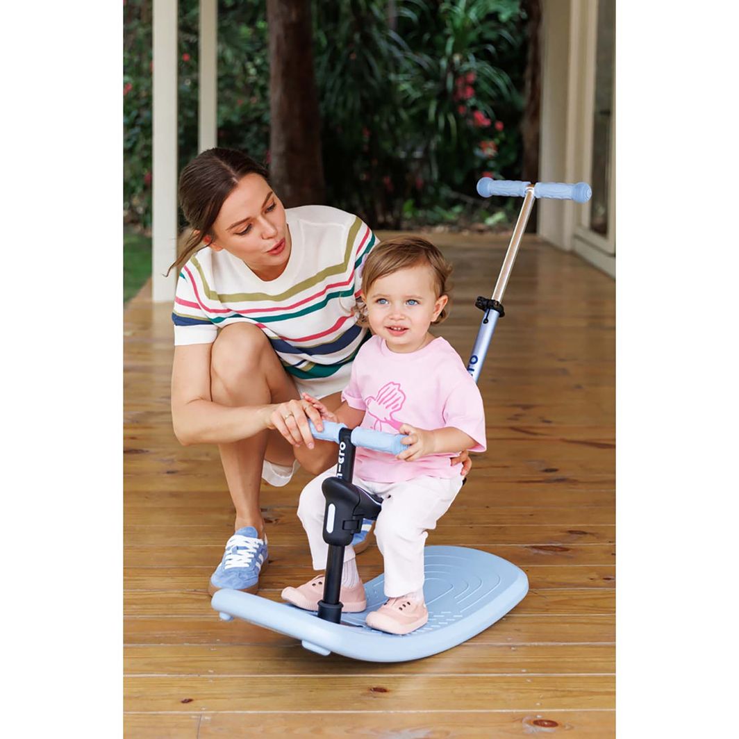 Micro Scooter, Mini Deluxe LED, Rock &amp; Go - Dusty Rose