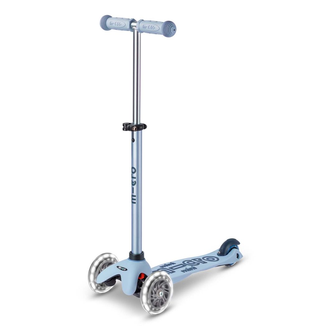 Micro Scooter, Mini Deluxe LED, Rock &amp; Go - Ocean Slate
