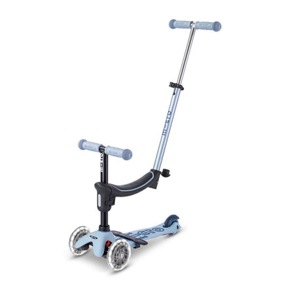 Micro Scooter, Mini Deluxe LED, Rock &amp; Go - Ocean Slate