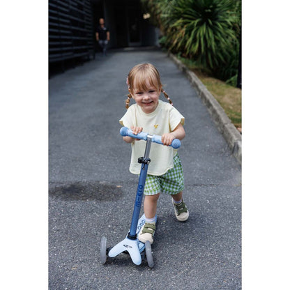 Micro Scooter, Mini Deluxe LED, Rock &amp; Go - Ocean Slate