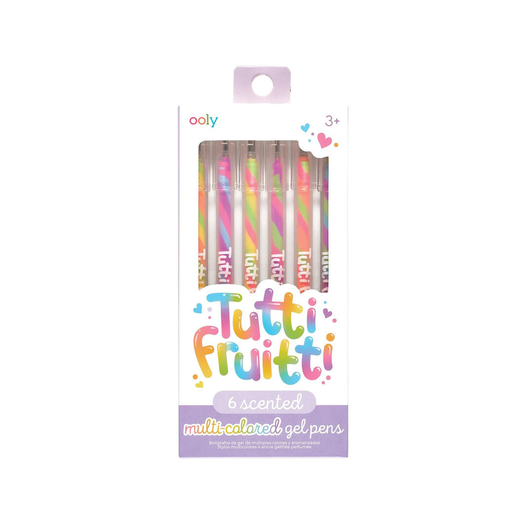 Ooly Scented Gel Pens, Set of 6, Tutti Frutti