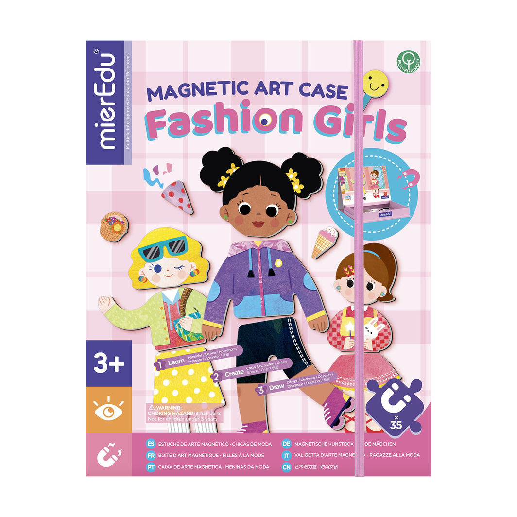 mierEdu Magnetic Play Set – Dress-Up