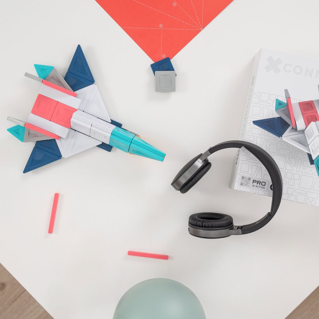 Connetix Pro Constructor Set, Magnetic Construction Set – 70 Pieces