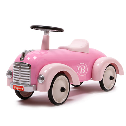 Baghera Metal Ride-On Car, Speedster - Rose