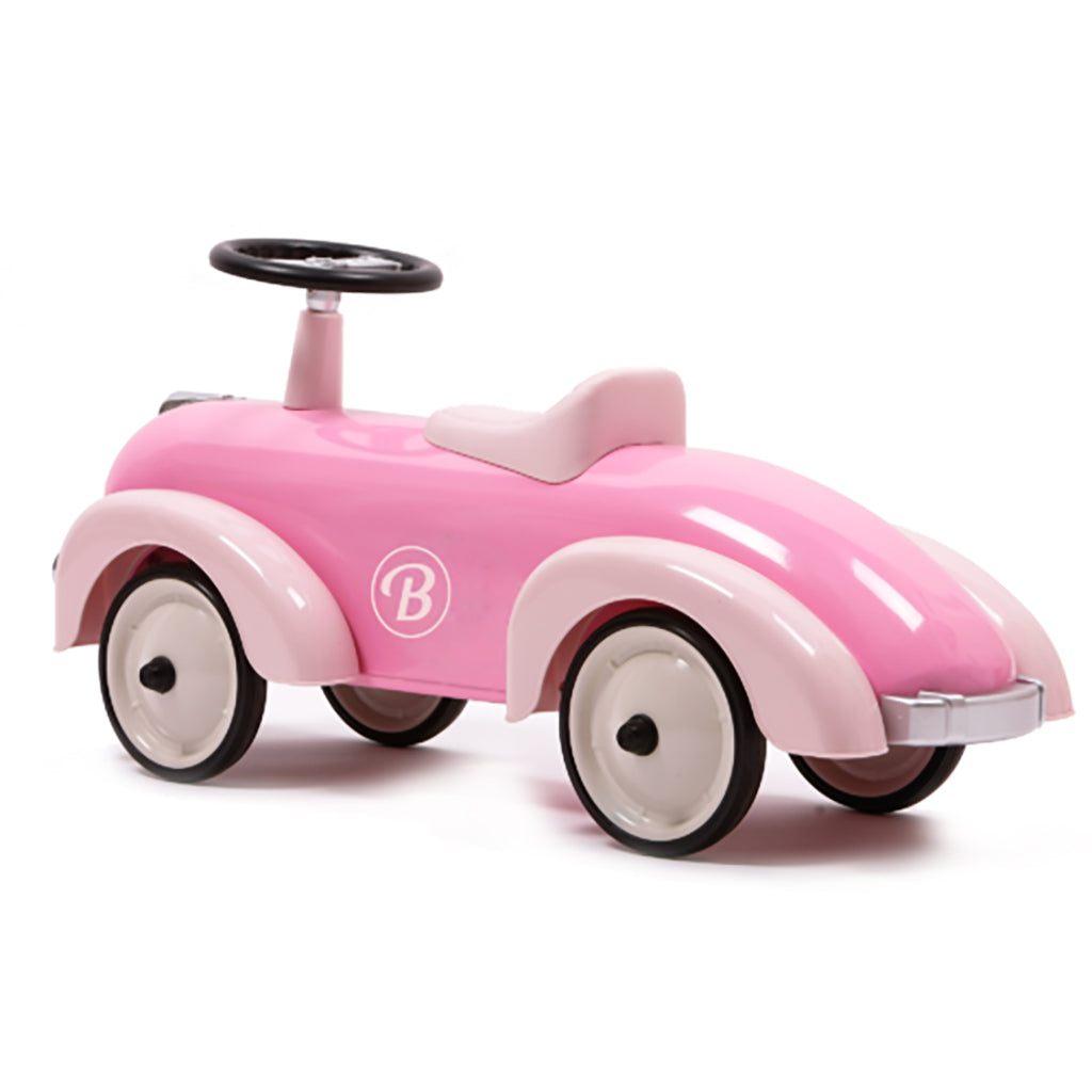 Baghera Metal Ride-On Car, Speedster - Rose