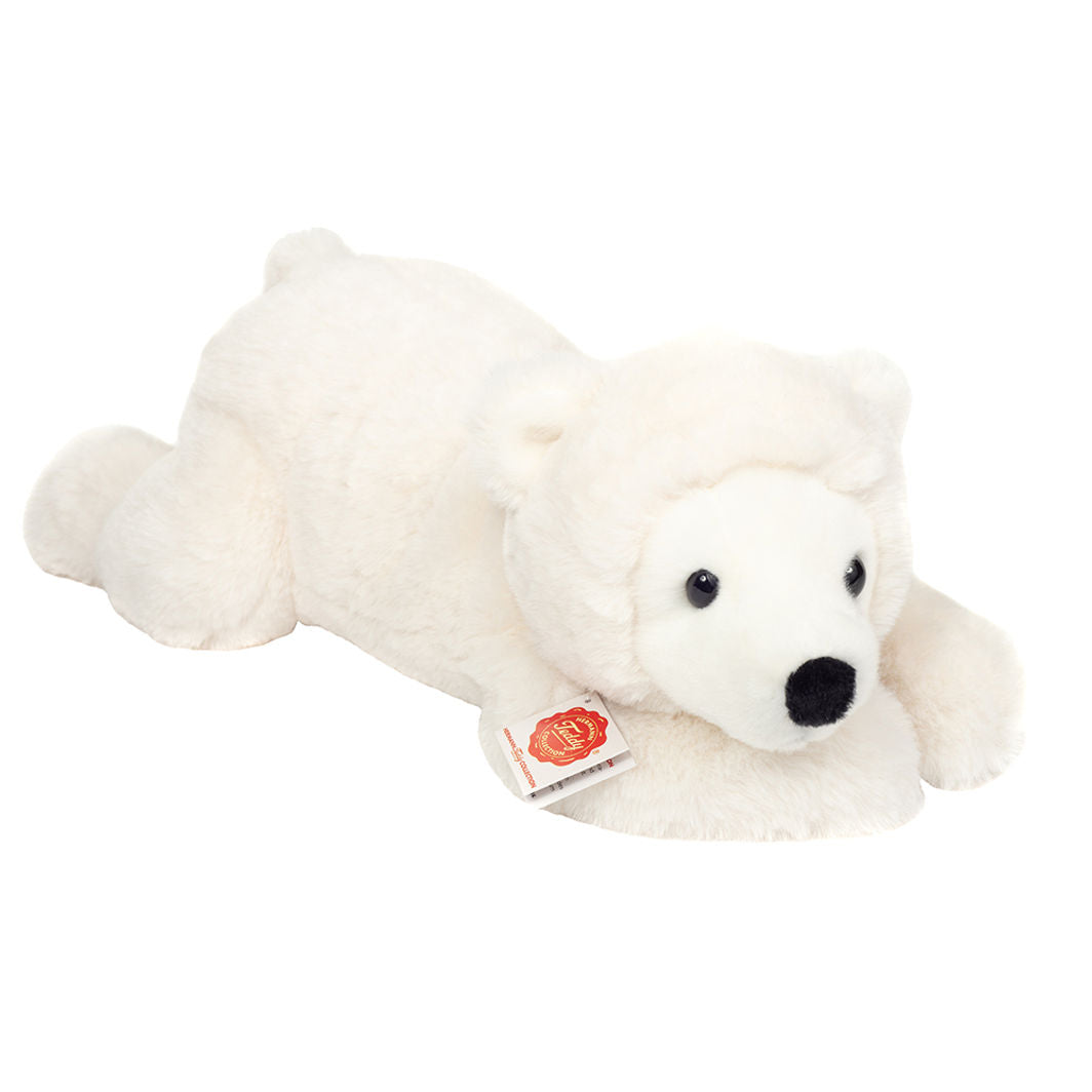 Teddy Hermann bamse, Liggende isbjørn - 45 cm